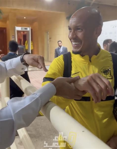 Fabinho gifted Rolex watch by Al